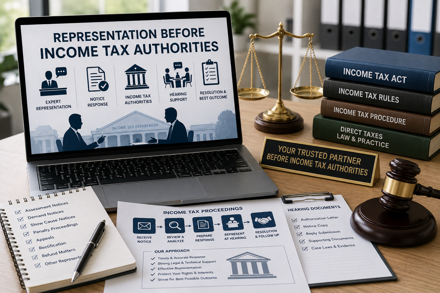 Representation Before Income Tax Authorities